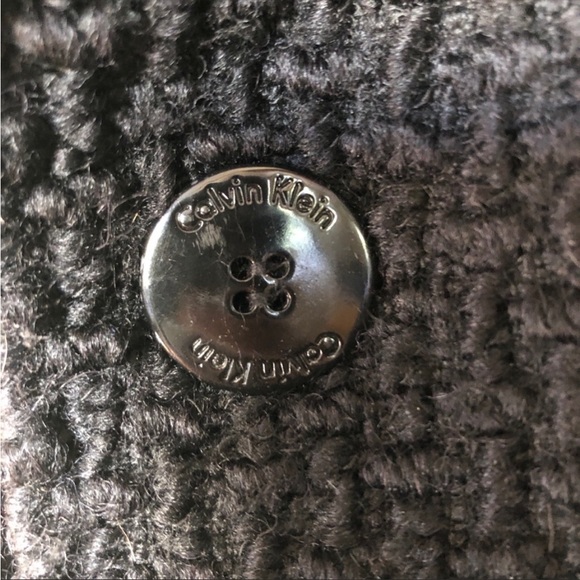 Calvin Klein Black Textured Wool Blend Pea Coat
Size: S - Picture 10 of 10